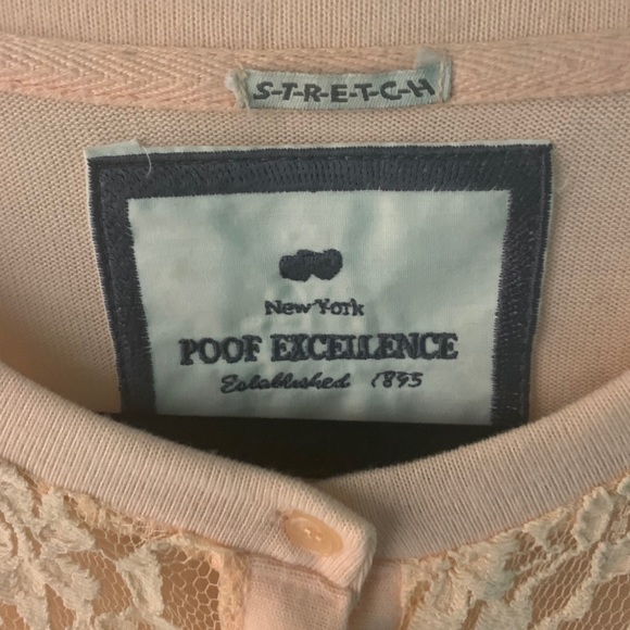 NWOT, Poof Excellence, Lace Front Cardigan - Picture 3 of 3